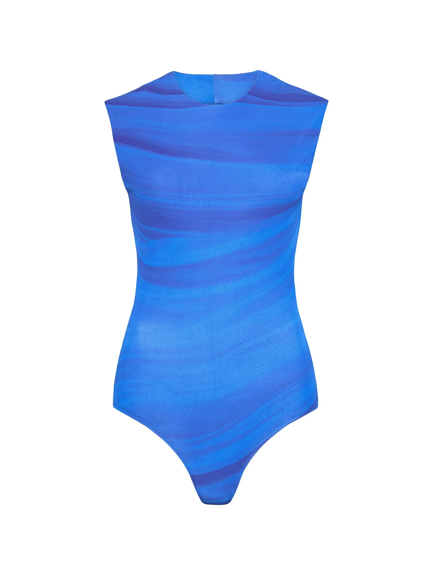 08 Circle Bodysuit | Ibiza Blue