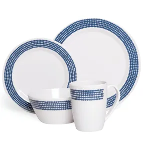 16 Piece Melamine Tableware Set