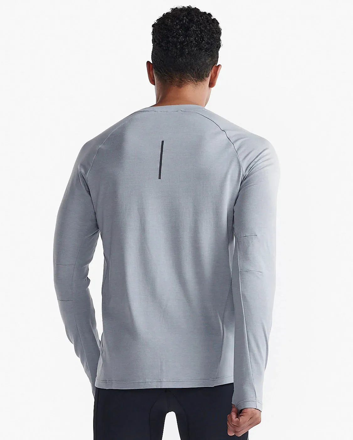 2XU Mens Ignition Base Layer Long Sleeve Tee - Weathervane