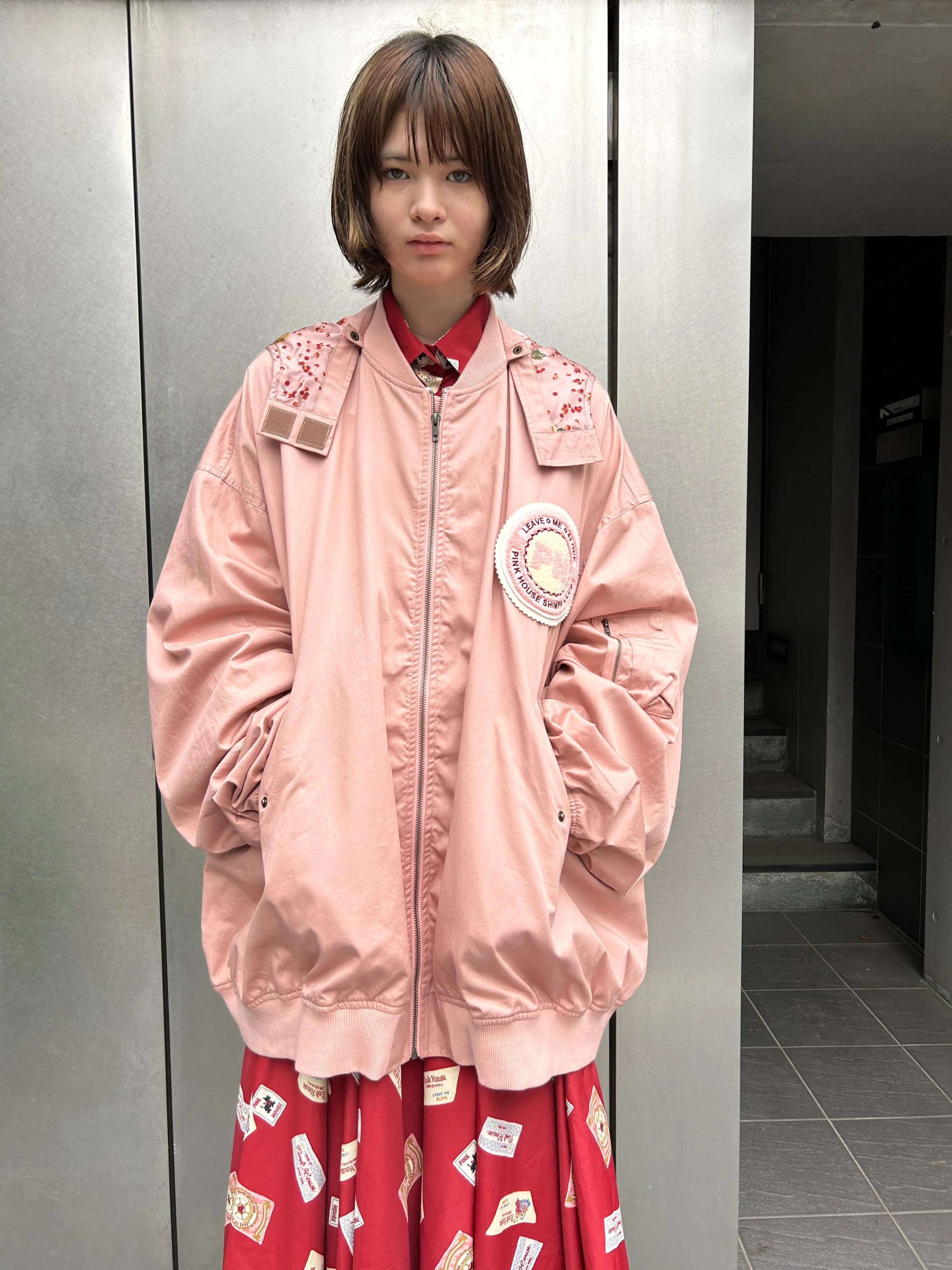 4XL MA-1 / Pink / MIKIOSAKABE × PINK HOUSE