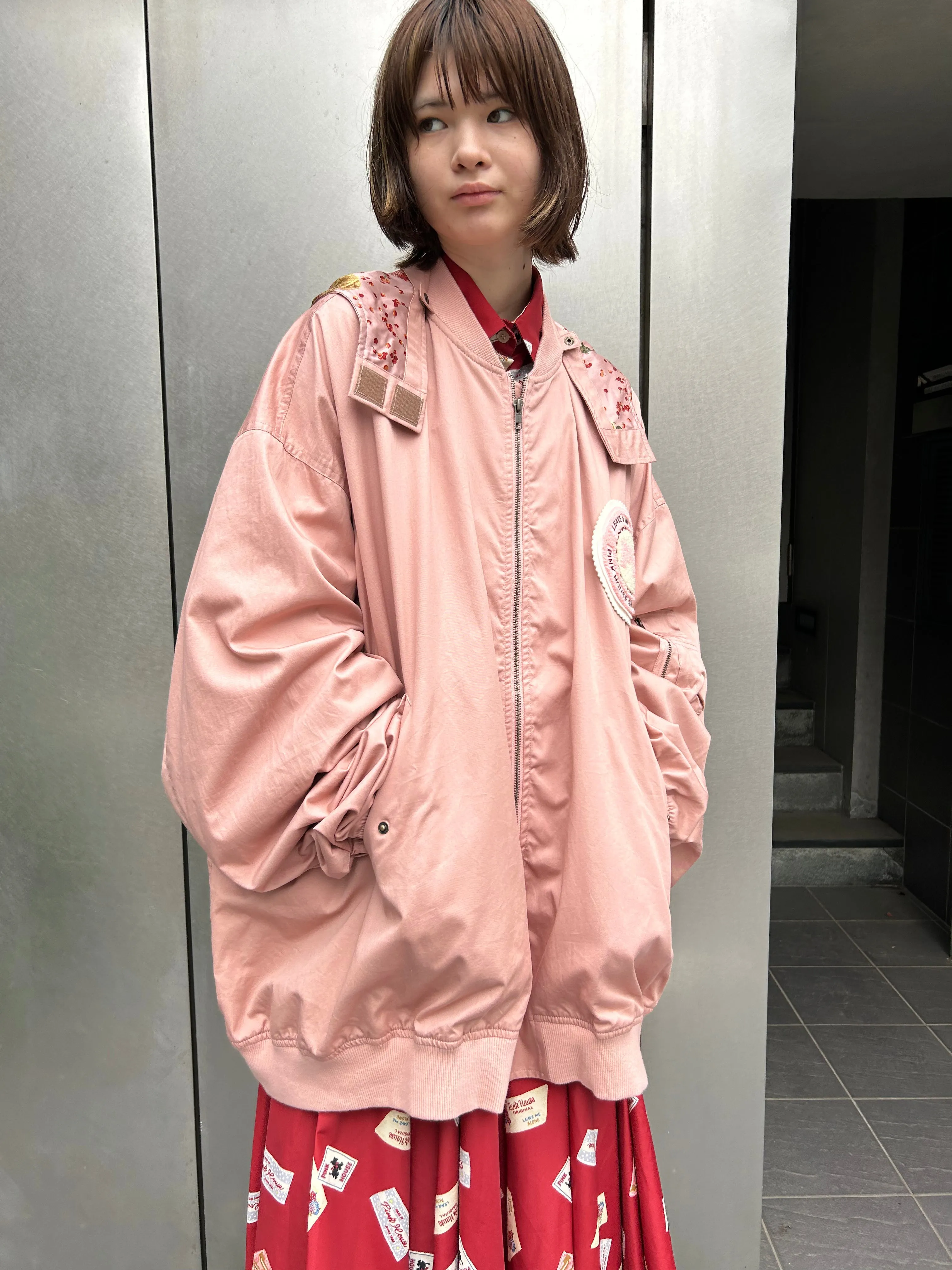 4XL MA-1 / Pink / MIKIOSAKABE × PINK HOUSE