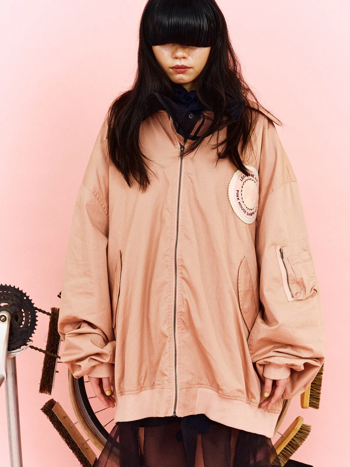 4XL MA-1 / Pink / MIKIOSAKABE × PINK HOUSE