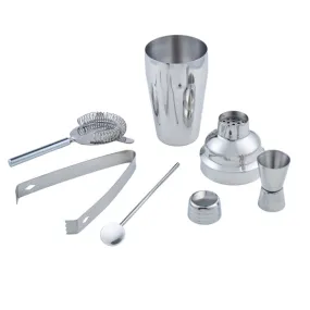 5 Piece Bar Set - Silver