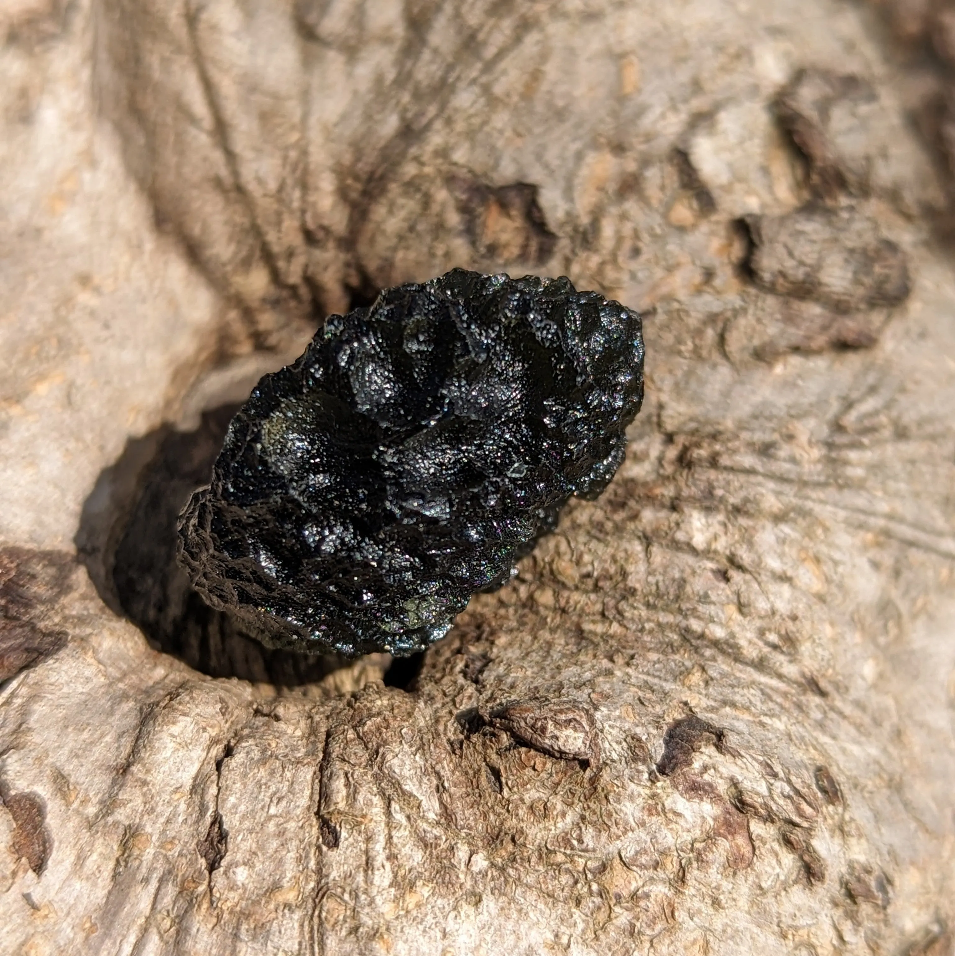 AAA Grade! Genuine Moldavite ~Cosmic Moldavite Tektite Crystal~ Natural Moldavite