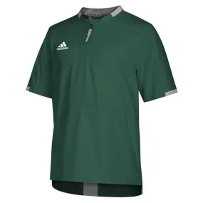 adidas Men's Dark Green/Core Heather Fielder's Choice 2.0 Cage Jacket