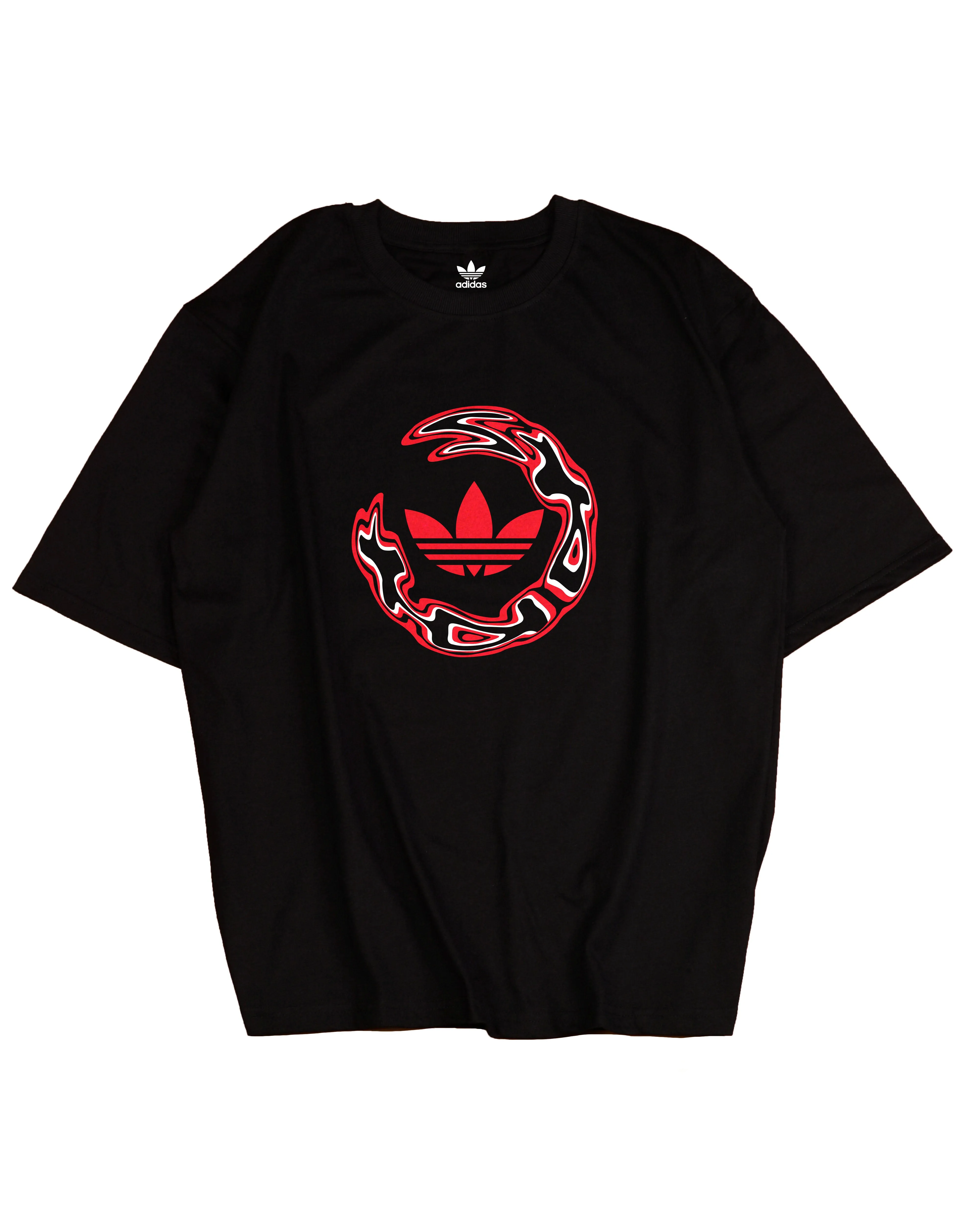 Adidas Skateboarding Wide Angle Tee Red