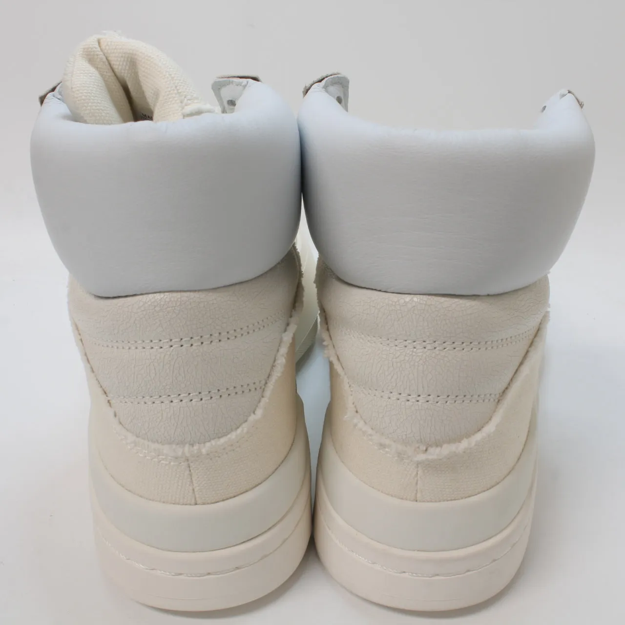 adidas Y3 Bball Hi Off White Crystal White Uk Size 9