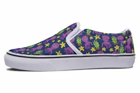 Adorable Octopus Pattern Slip-On Shoes