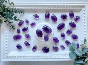 Amethyst Mini Palm Stone