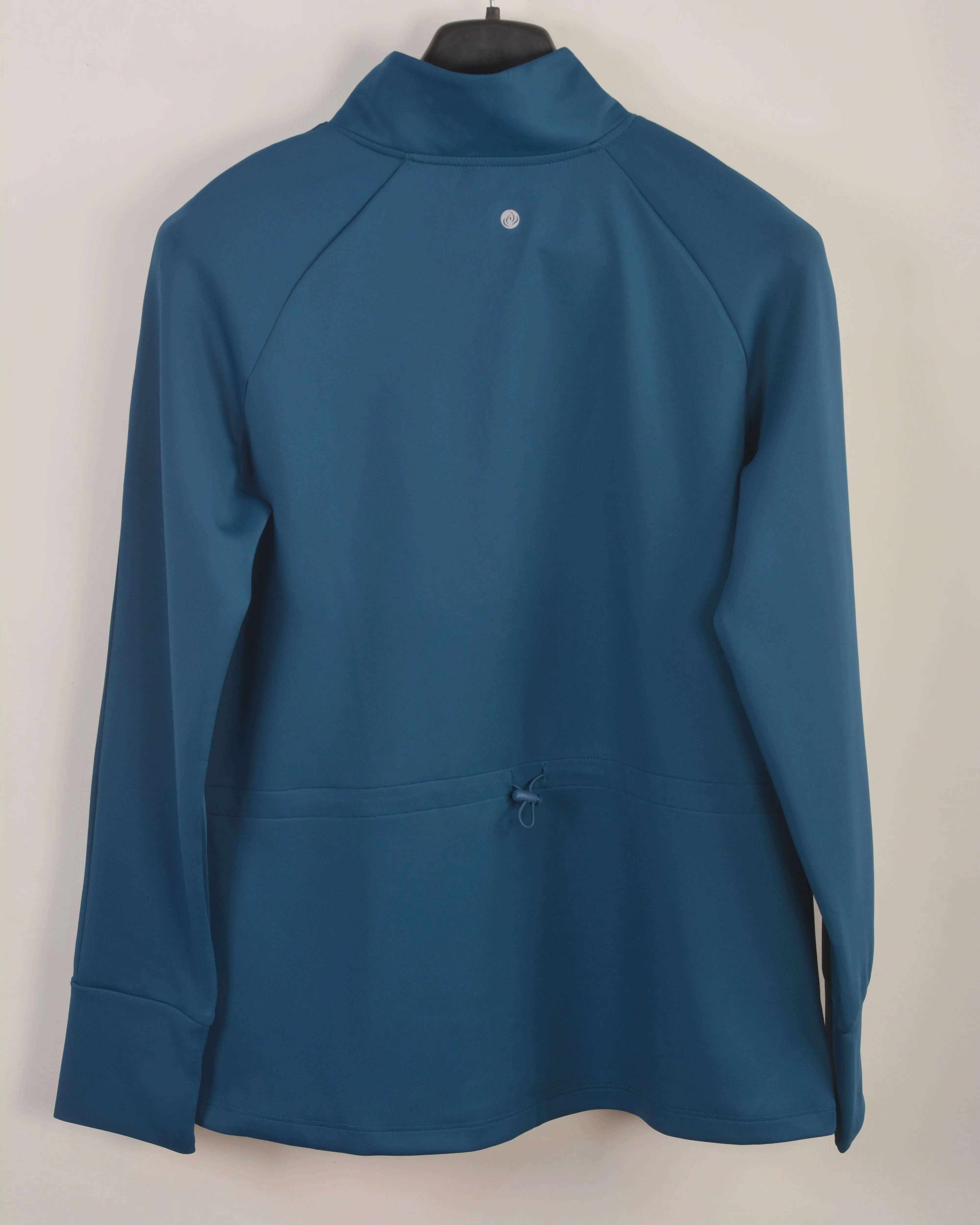 APANA Full Zip Compression Yoga Jacket Teal