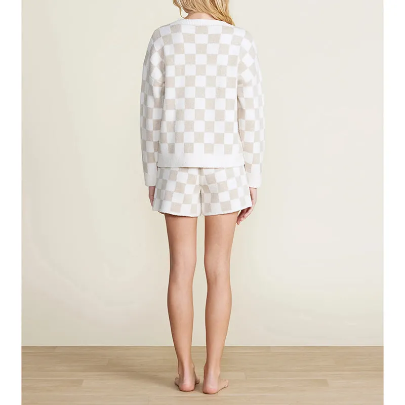 BAREFOOT DREAMS | CozyChic Cotton Checkered Short