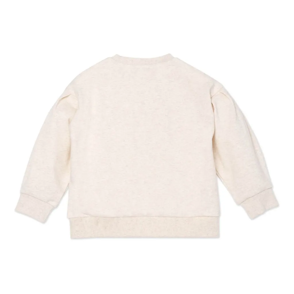 Beige Chine Ecru Sweatshirt