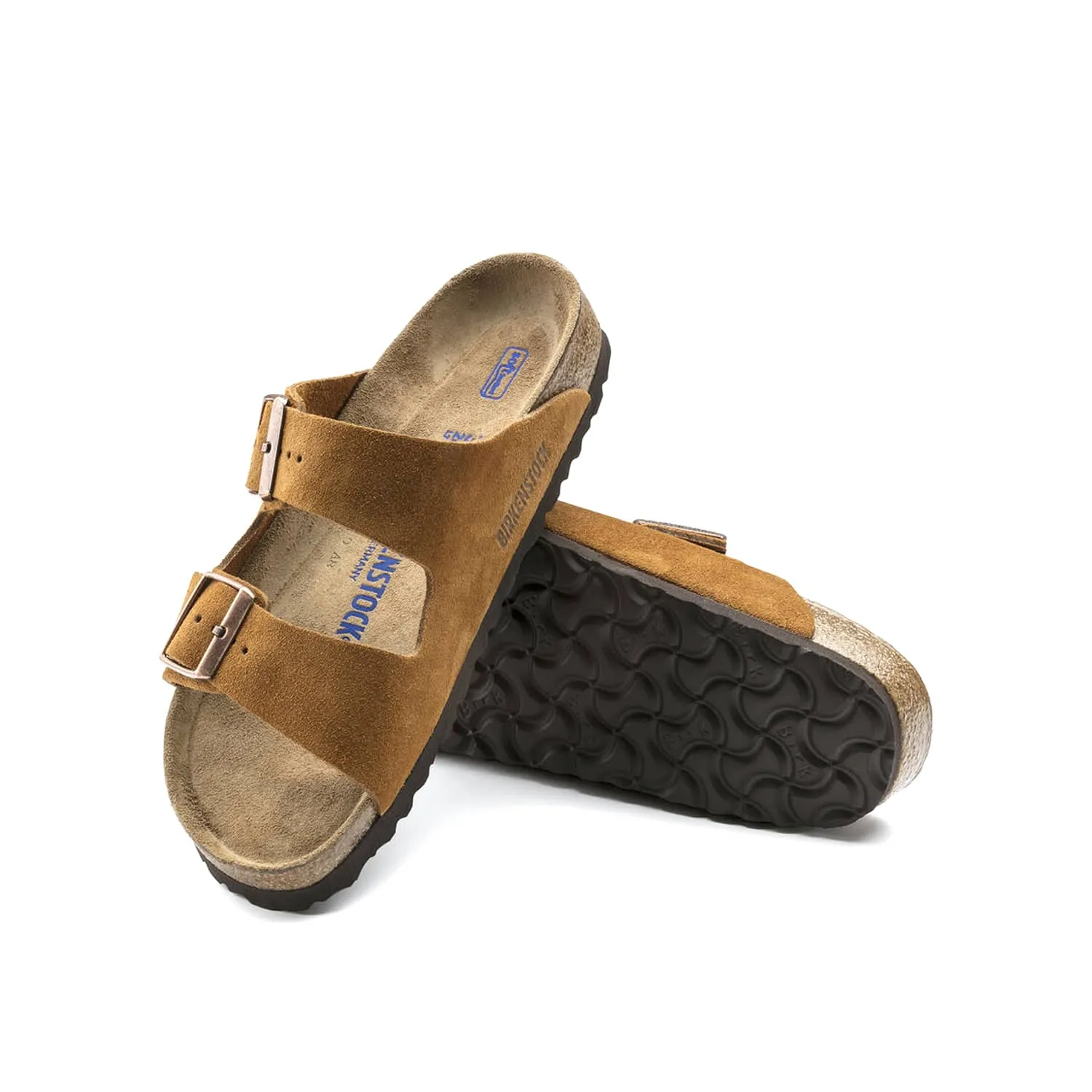 Birkenstock Arizona Soft Footbed Mink Suede