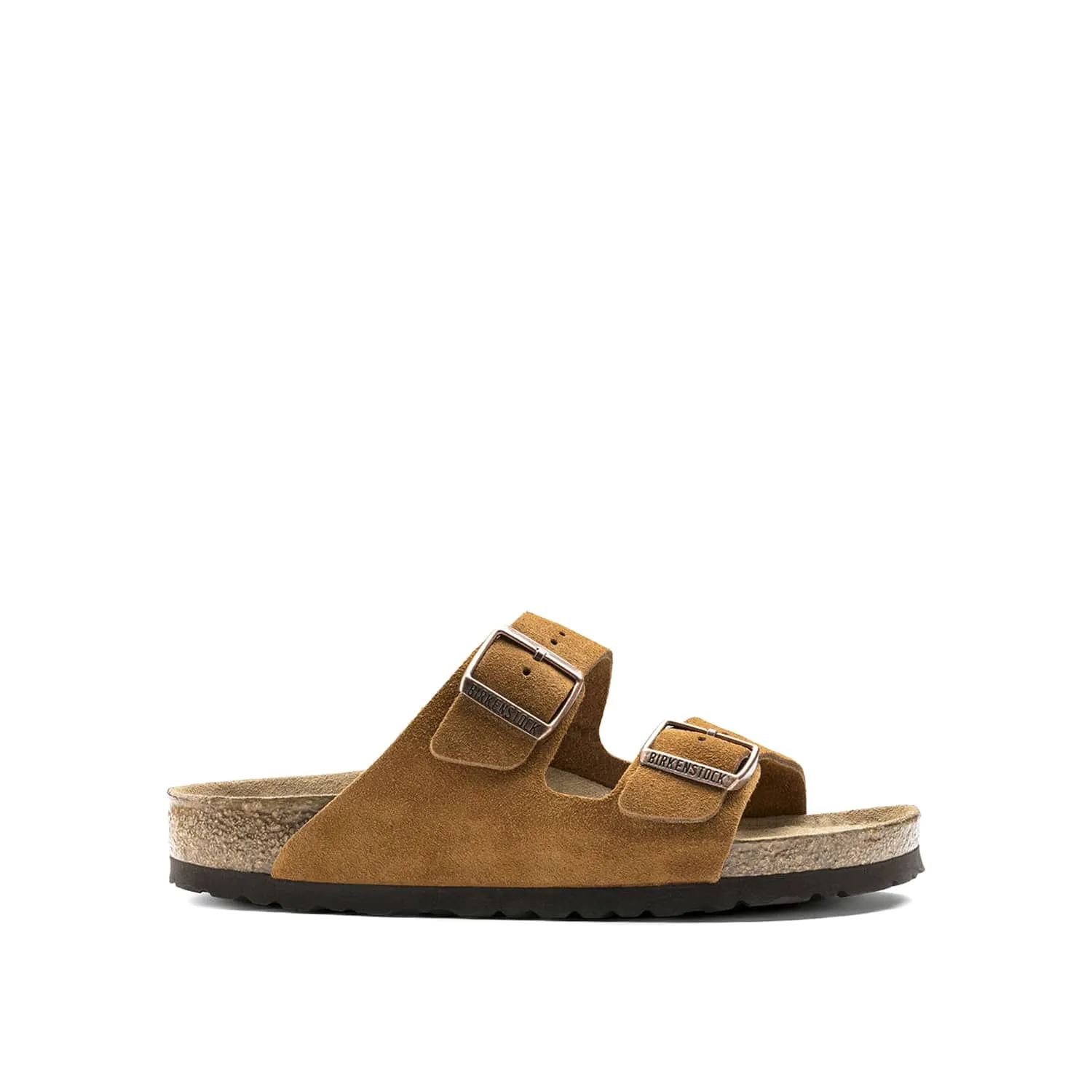 Birkenstock Arizona Soft Footbed Mink Suede