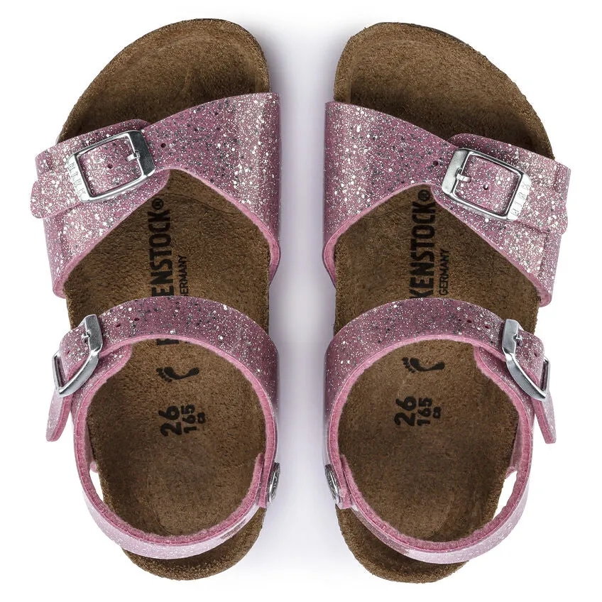 BIRKENSTOCK SANDALO RIO 1018991 CANDY ROSA GLITTER