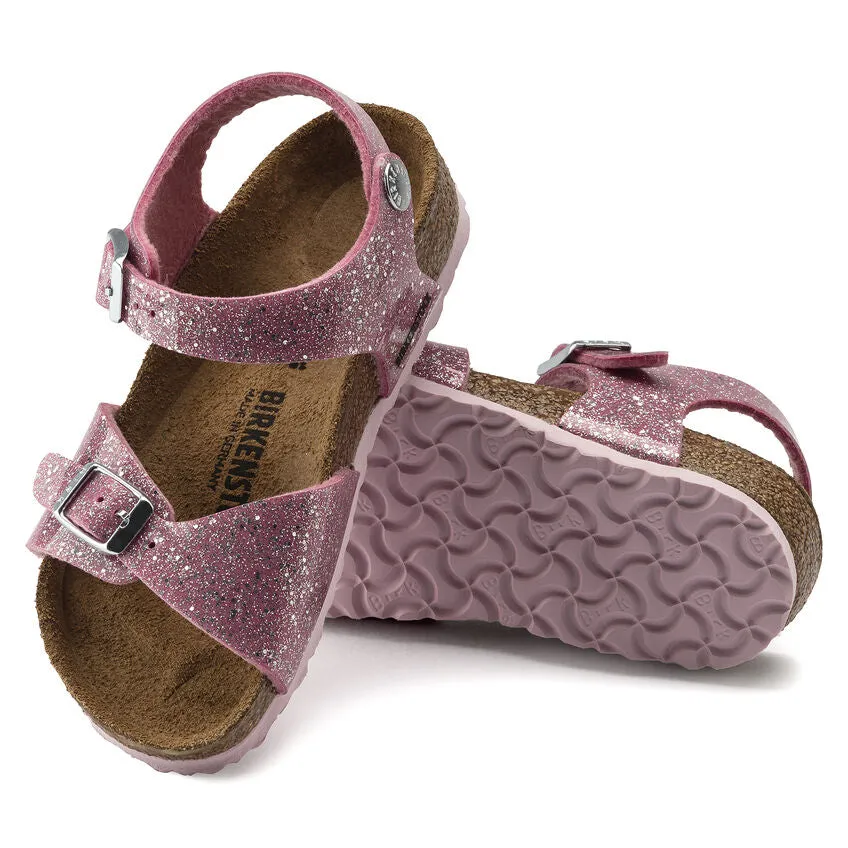 BIRKENSTOCK SANDALO RIO 1018991 CANDY ROSA GLITTER