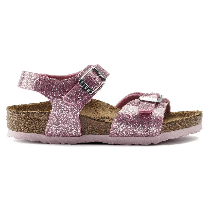 BIRKENSTOCK SANDALO RIO 1018991 CANDY ROSA GLITTER