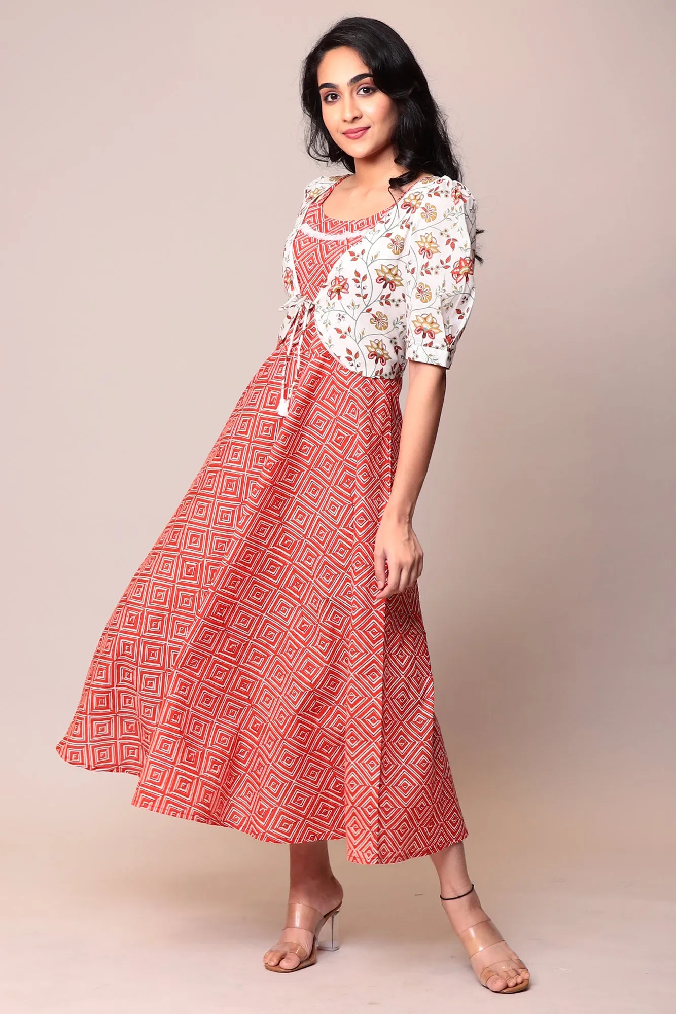 Block Print Cotton Kurta