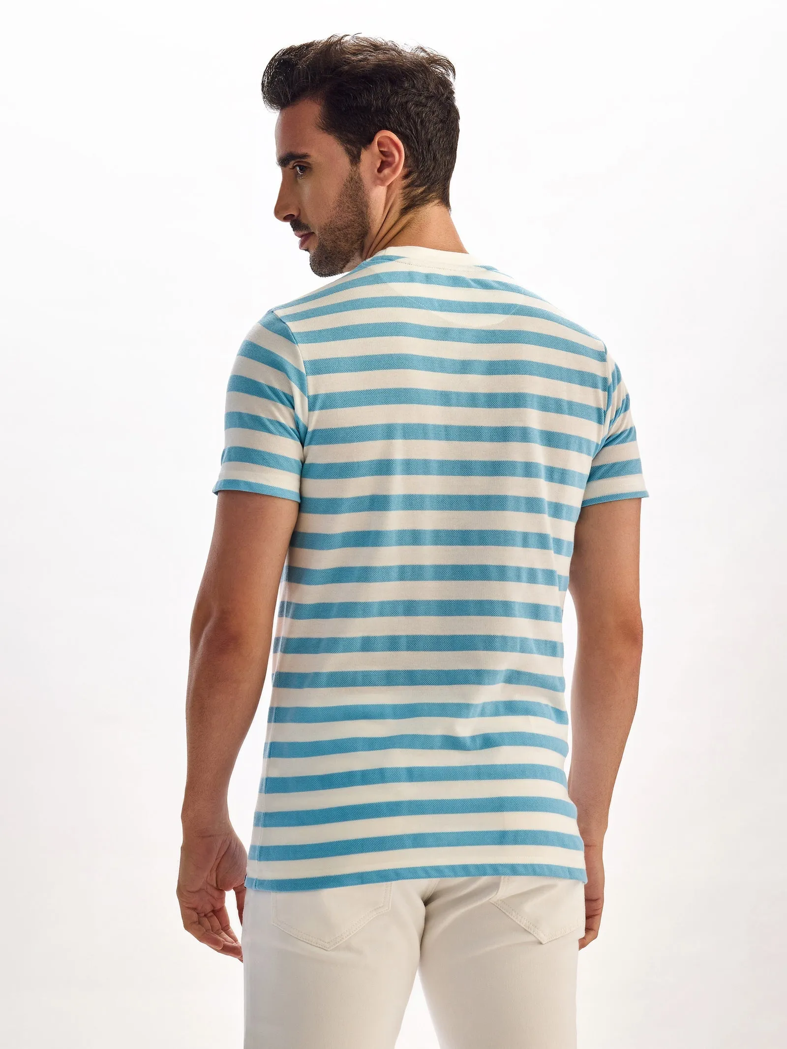 Blue Striped T-Shirt