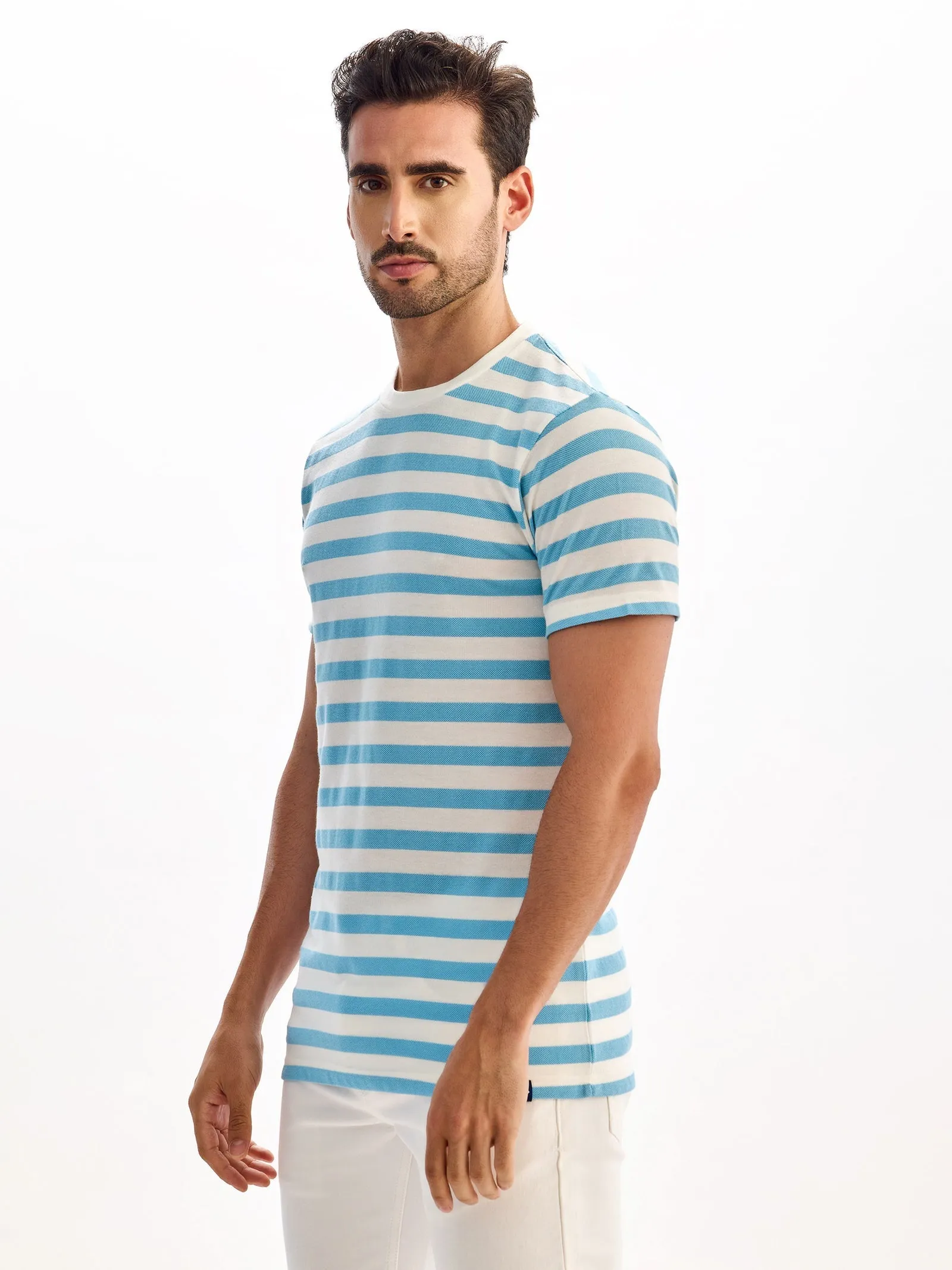 Blue Striped T-Shirt