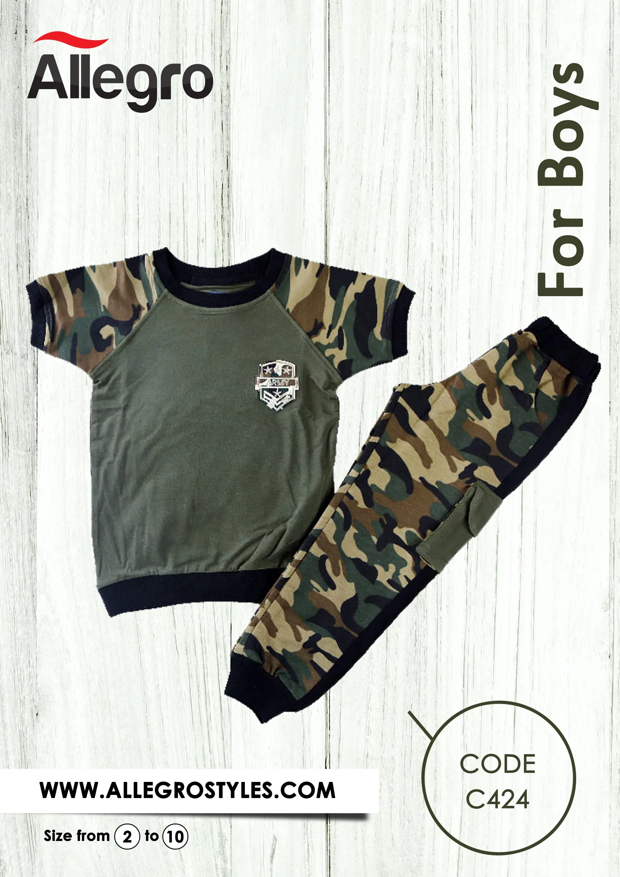 Boys Cotton Set