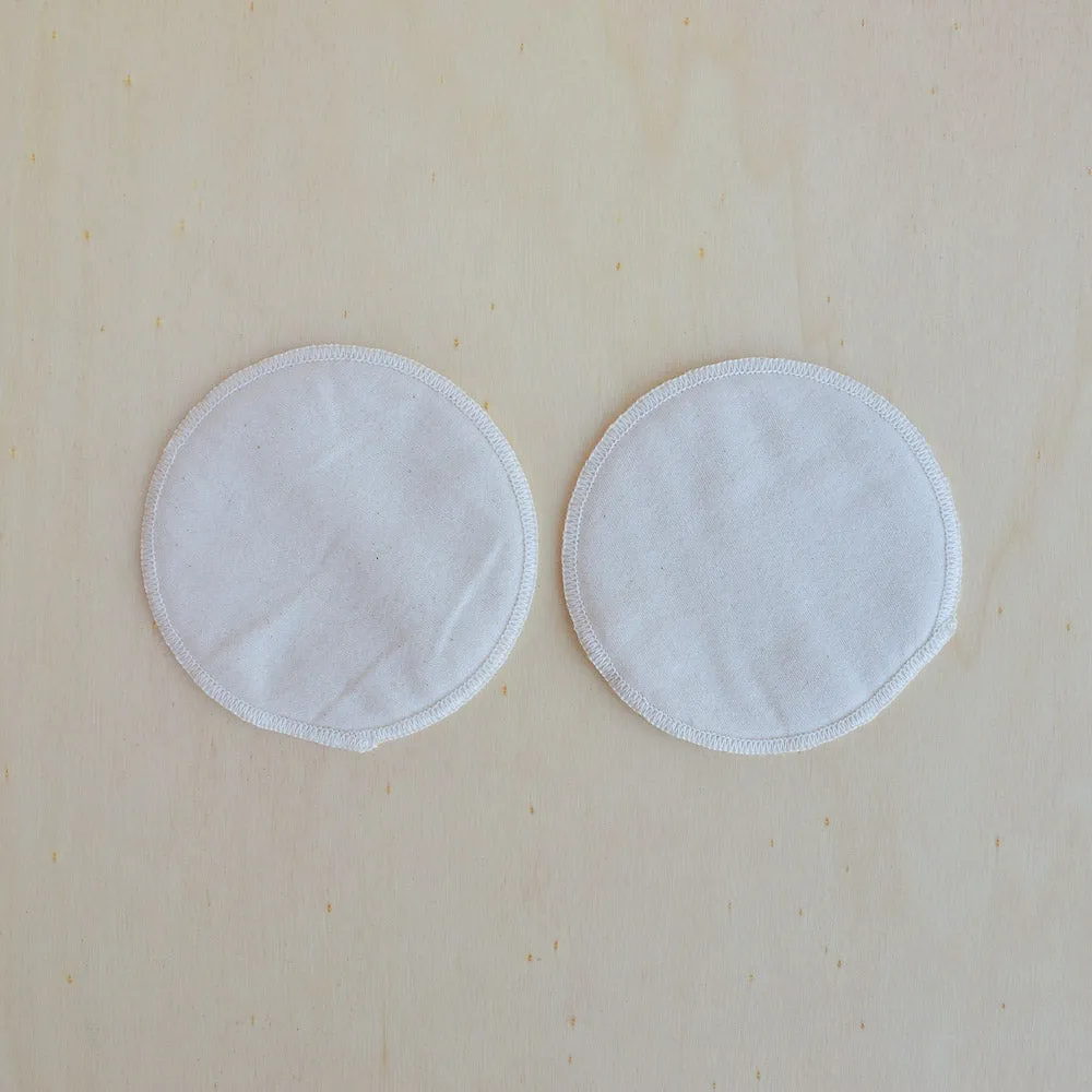 Breast Pads in Organic Cotton with Waterproof Outer