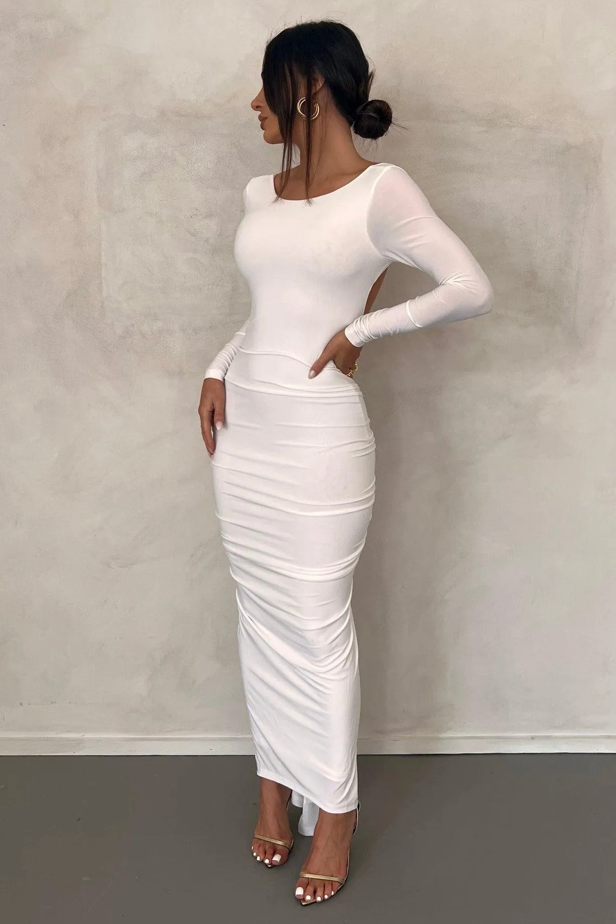 Camila Dress - White