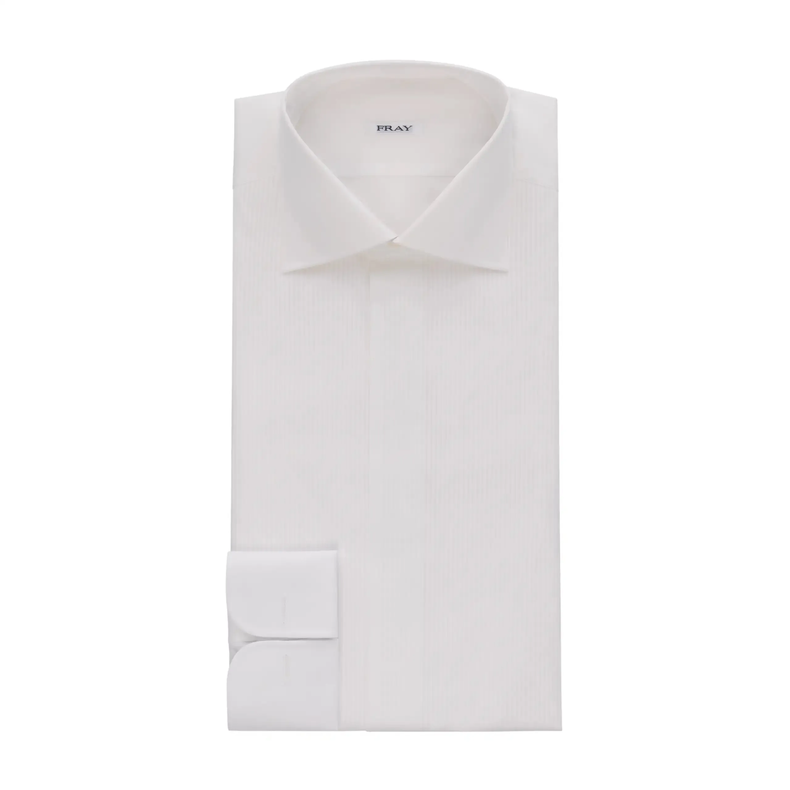 Cotton Tailcoat Shirt in White