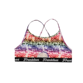 Cut Out Bralette | Soft Cotton | Tie Dye