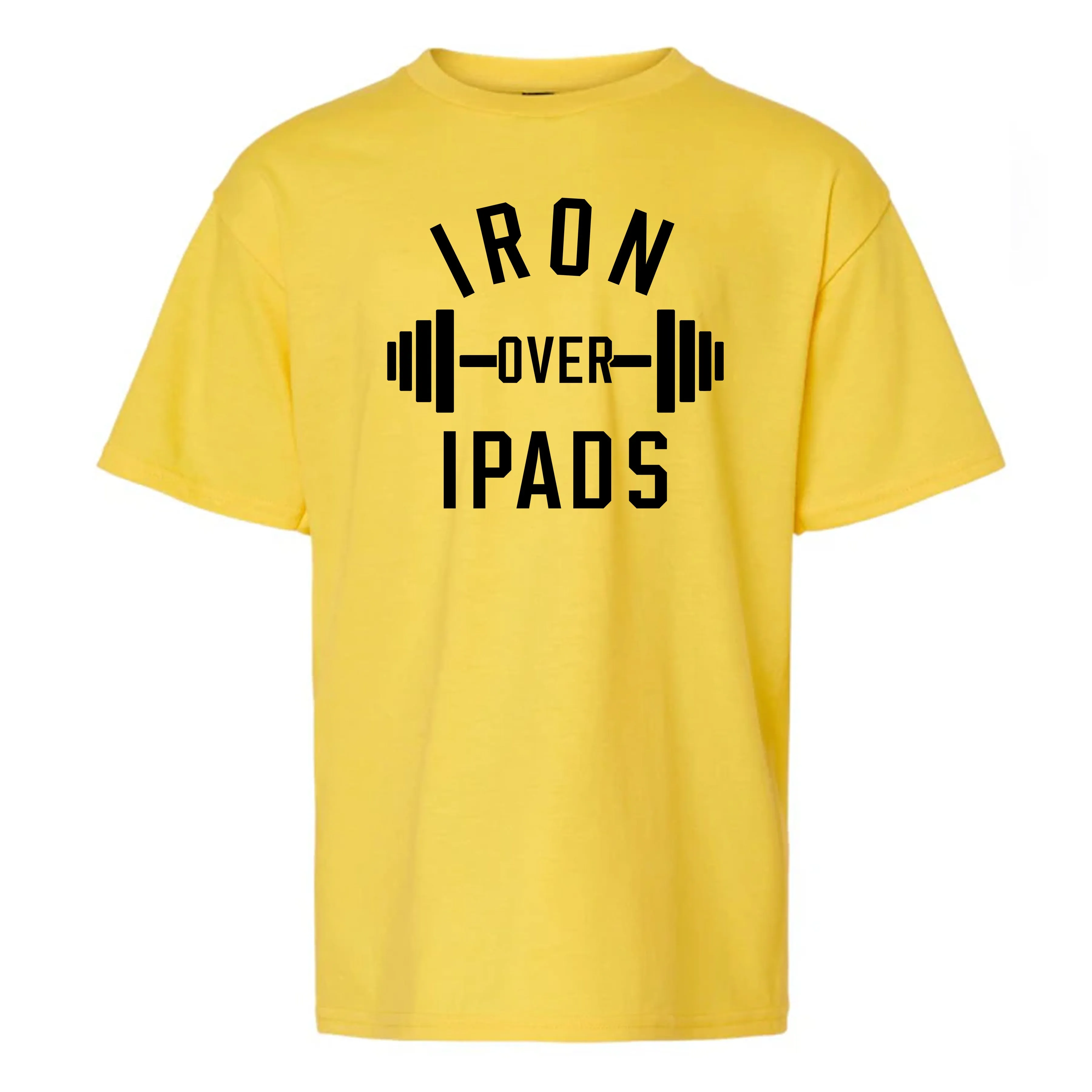 Daman's Iron Over iPad Pink SoftStyle Tee