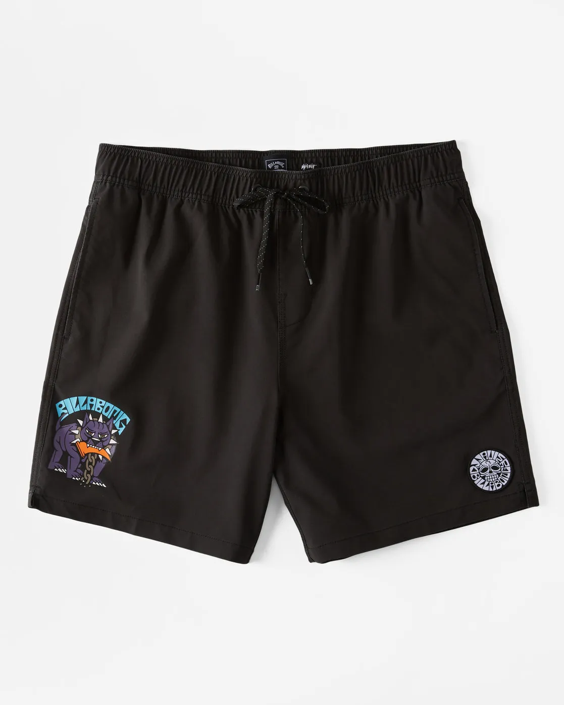 Dog Days Layback 17 Swim Trunks - Black