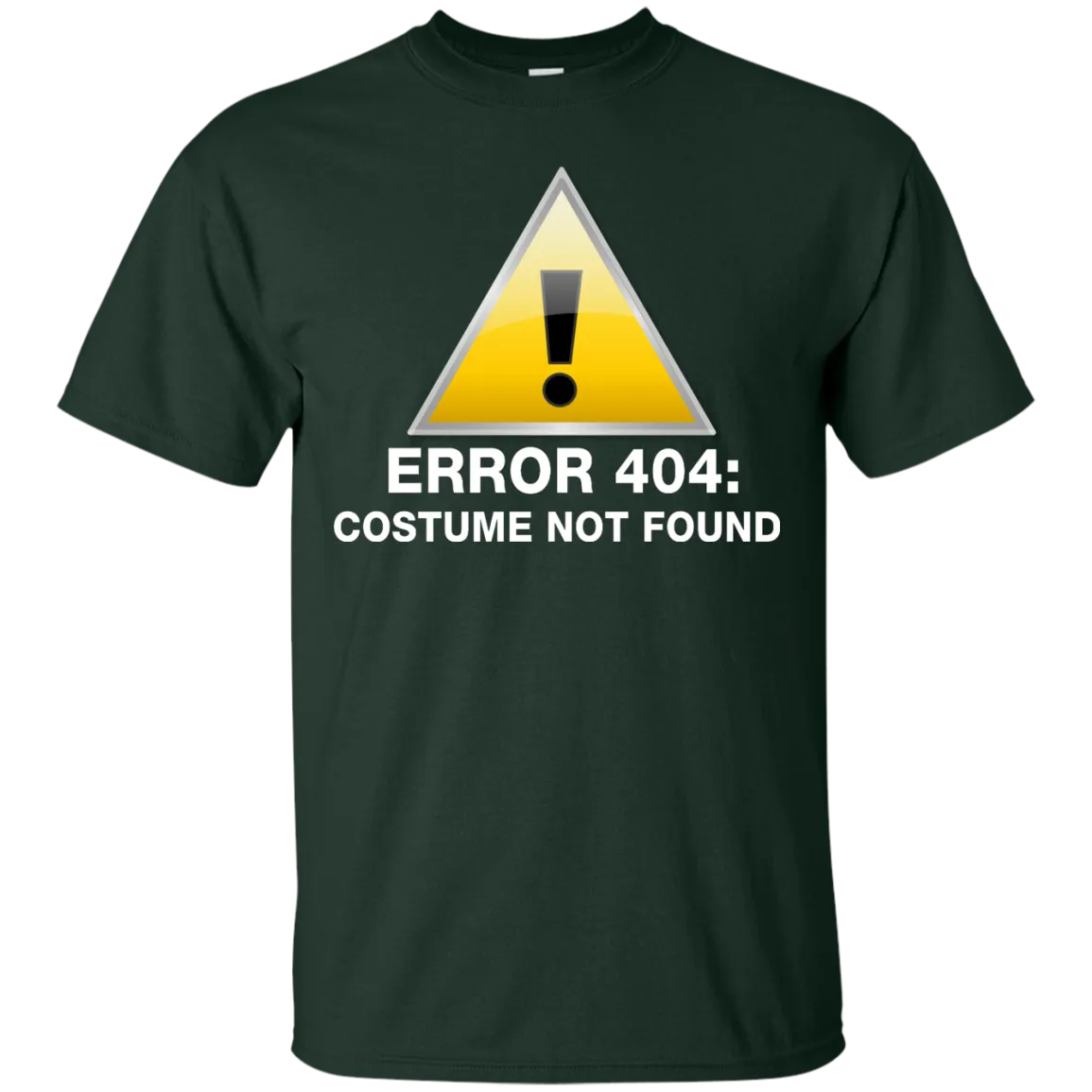 Error 404: Costume not found shirt, hoodie, tank