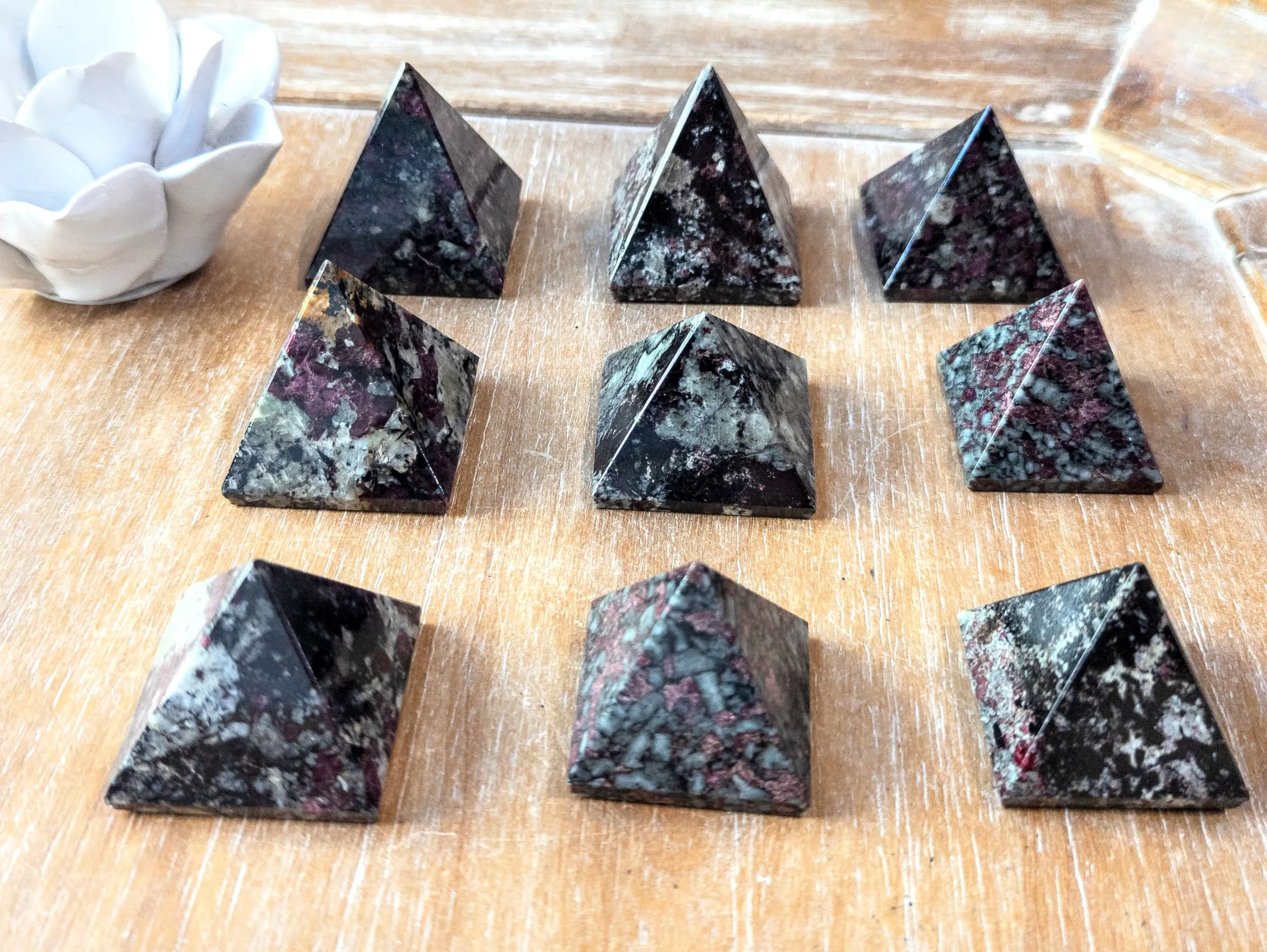 Eudialyte Pyramid