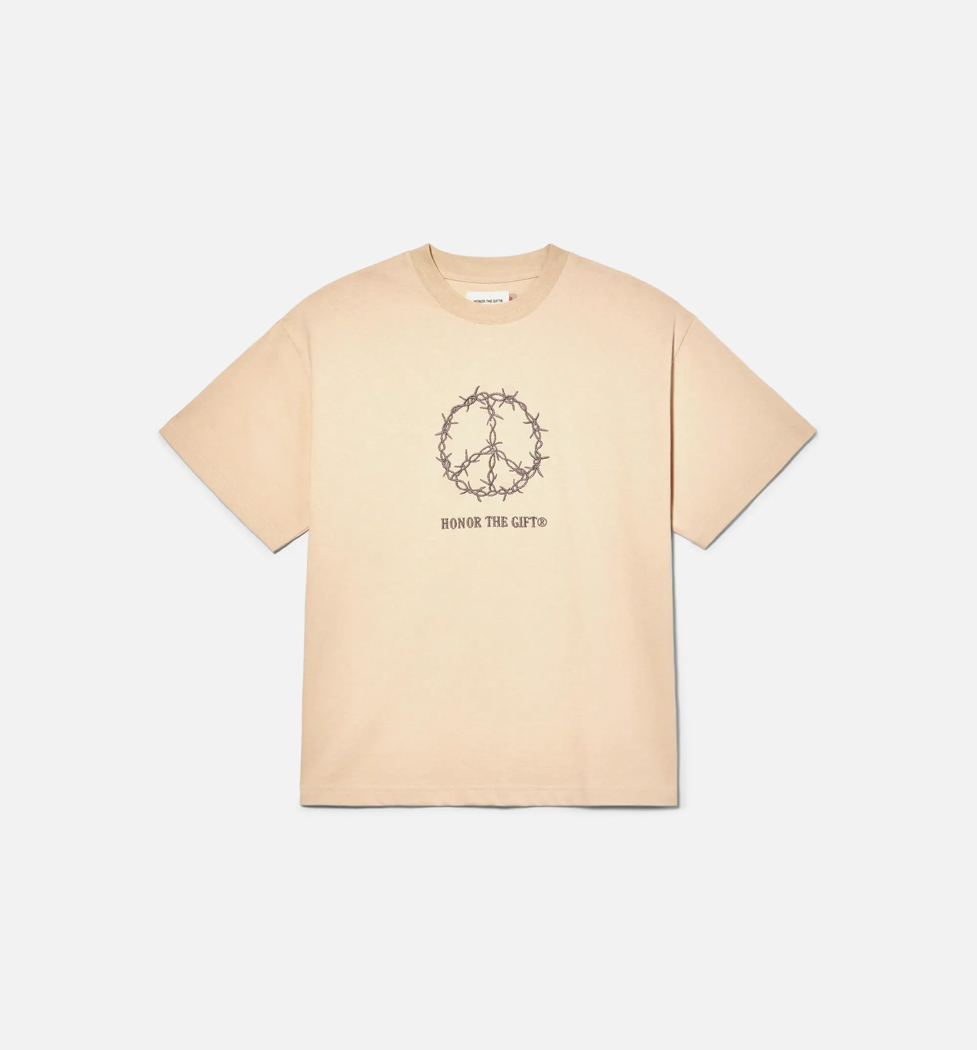 Fall 2016 Tee Mens Short Sleeve Shirt - Beige