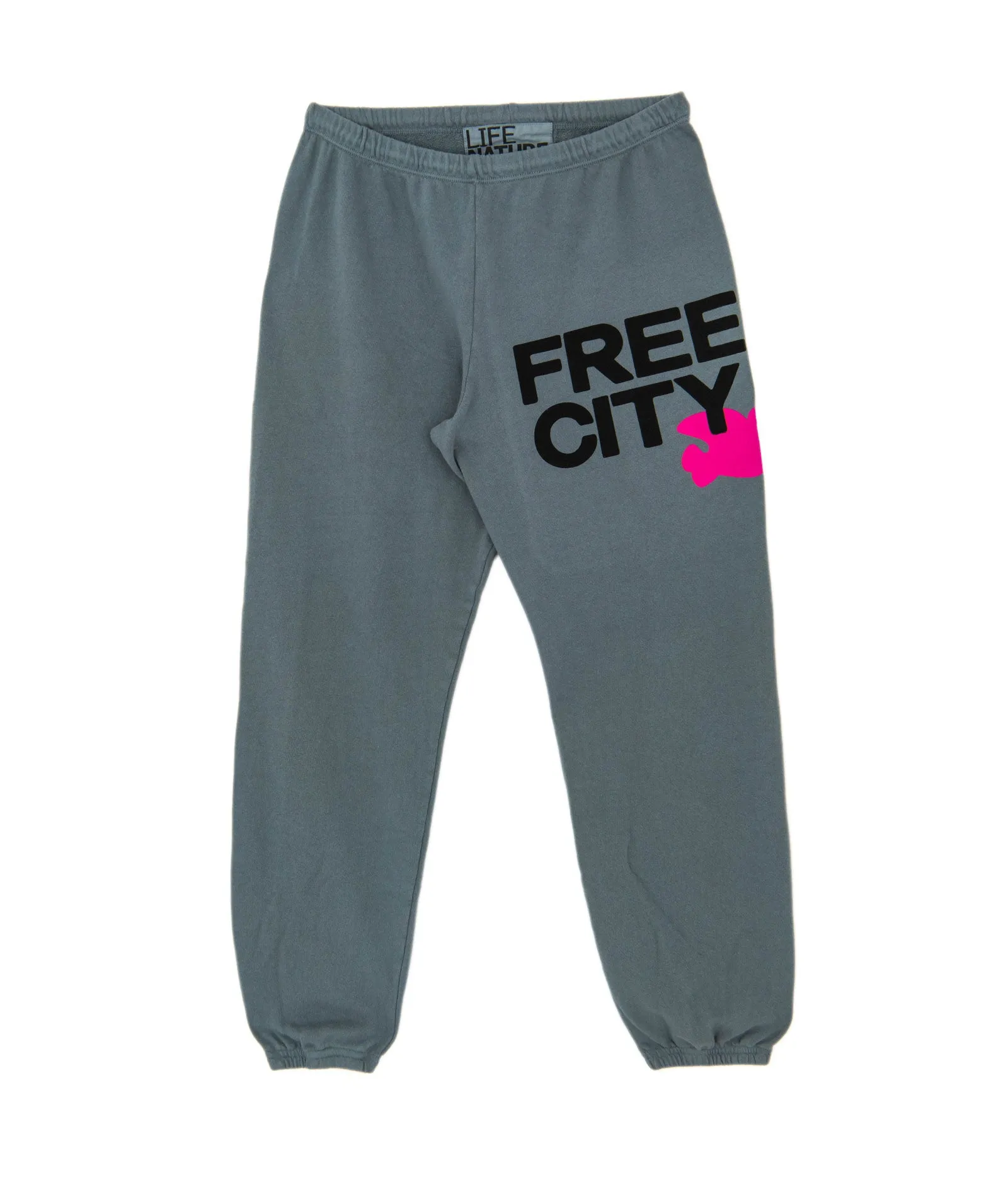 FREECITY Women Large Sweatpants Grey Art