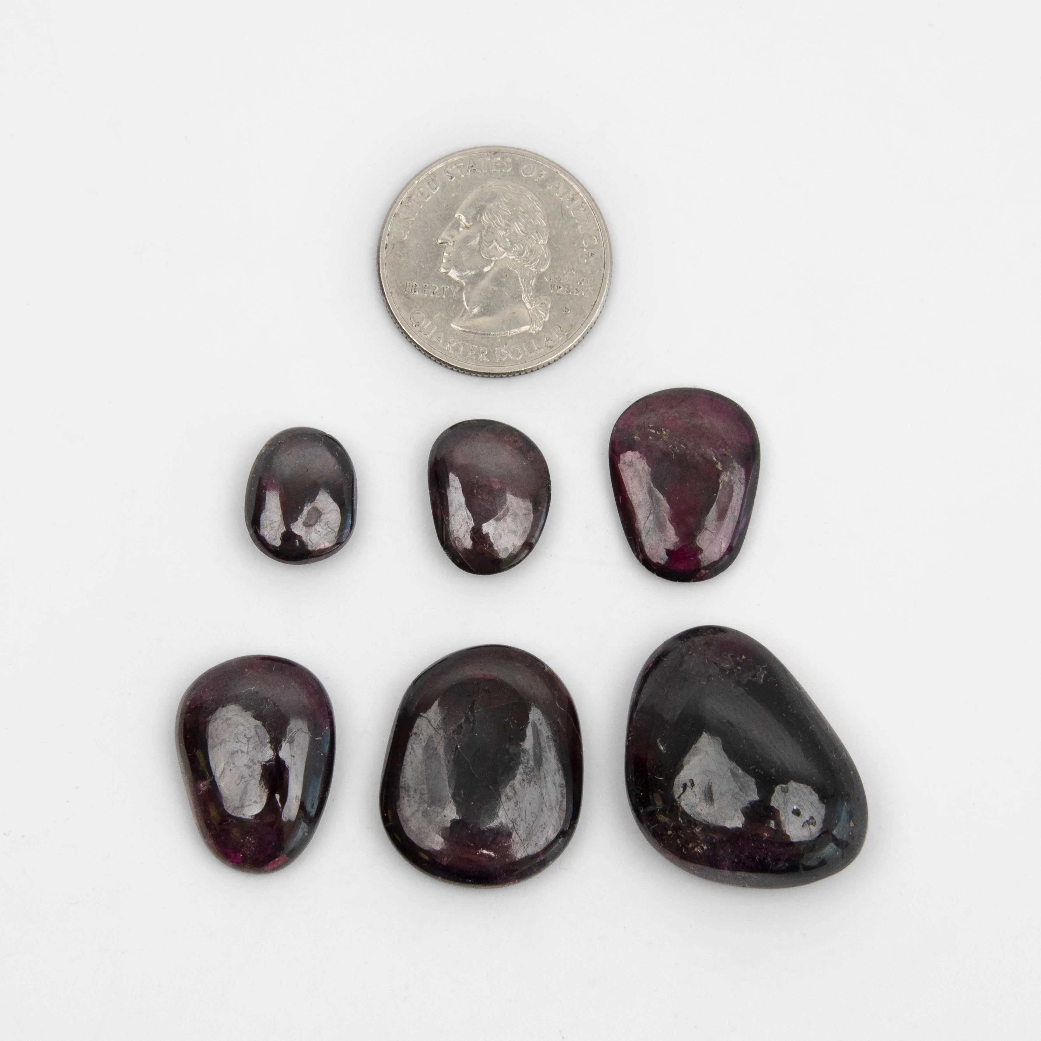 Garnet, Rhodolite - Tumbled