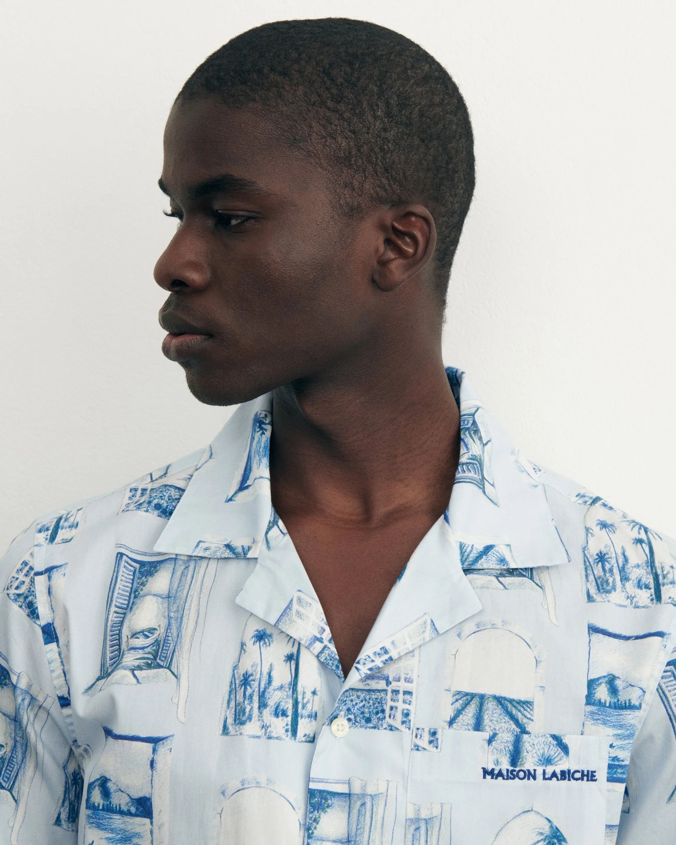 Germain Poplin Shirt "windows print"