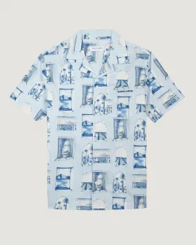 Germain Poplin Shirt "windows print"