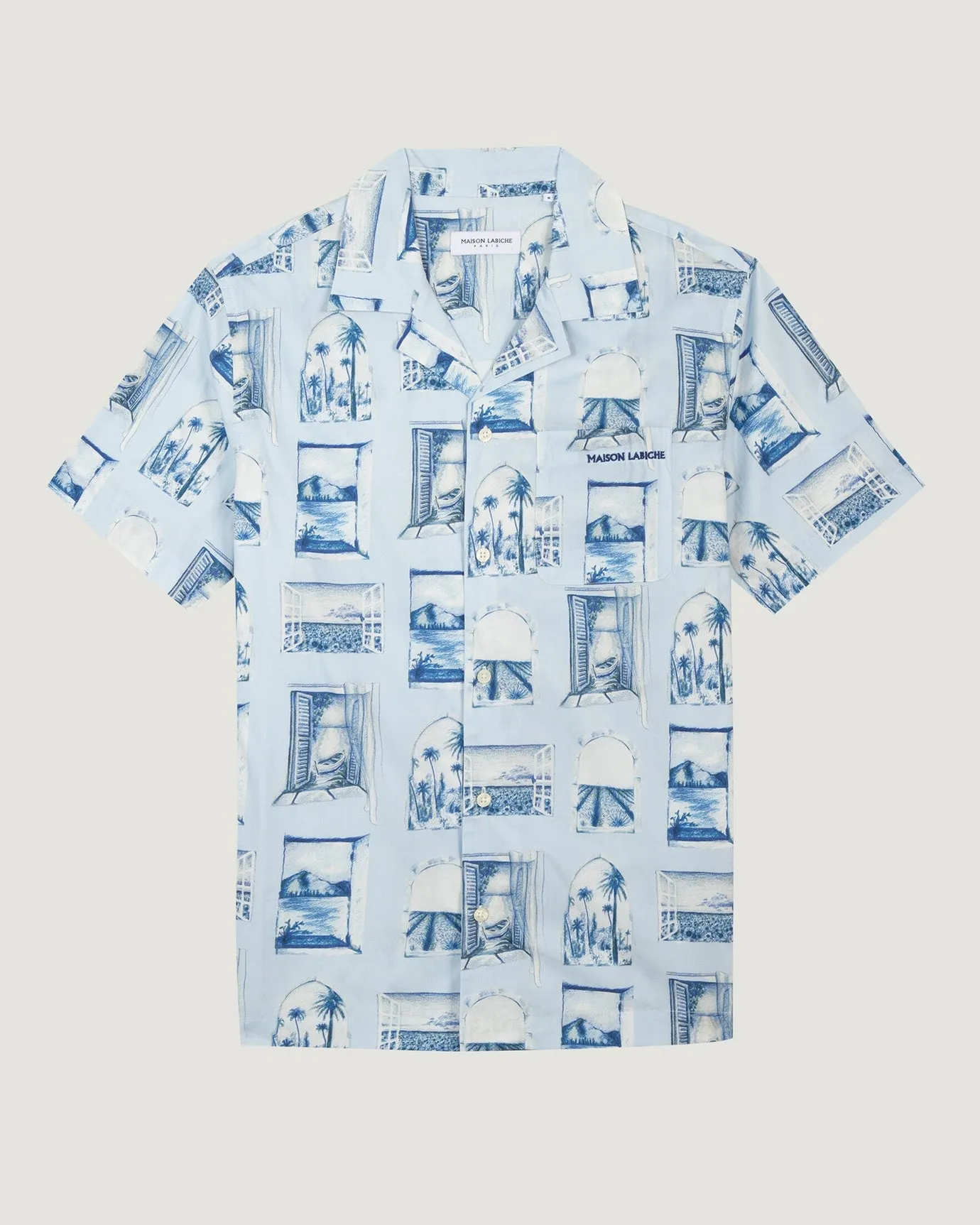 Germain Poplin Shirt "windows print"