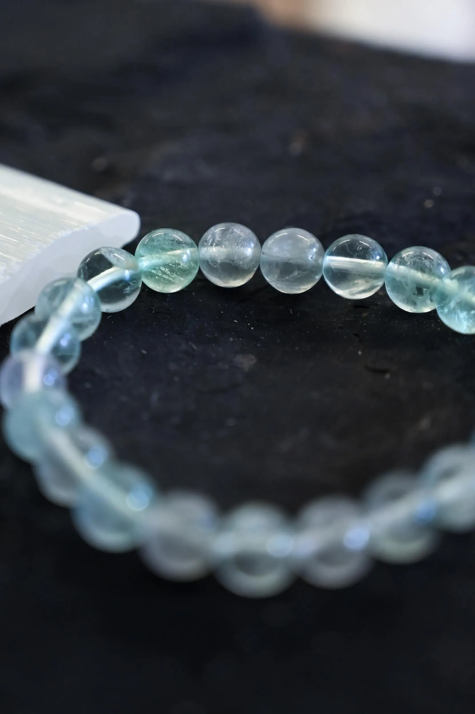 Growth Is Life Fluorite Bracelet