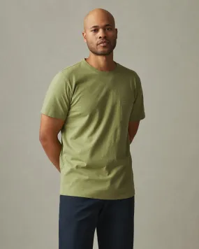 Heavyweight Pocket Tee - Pale Sage