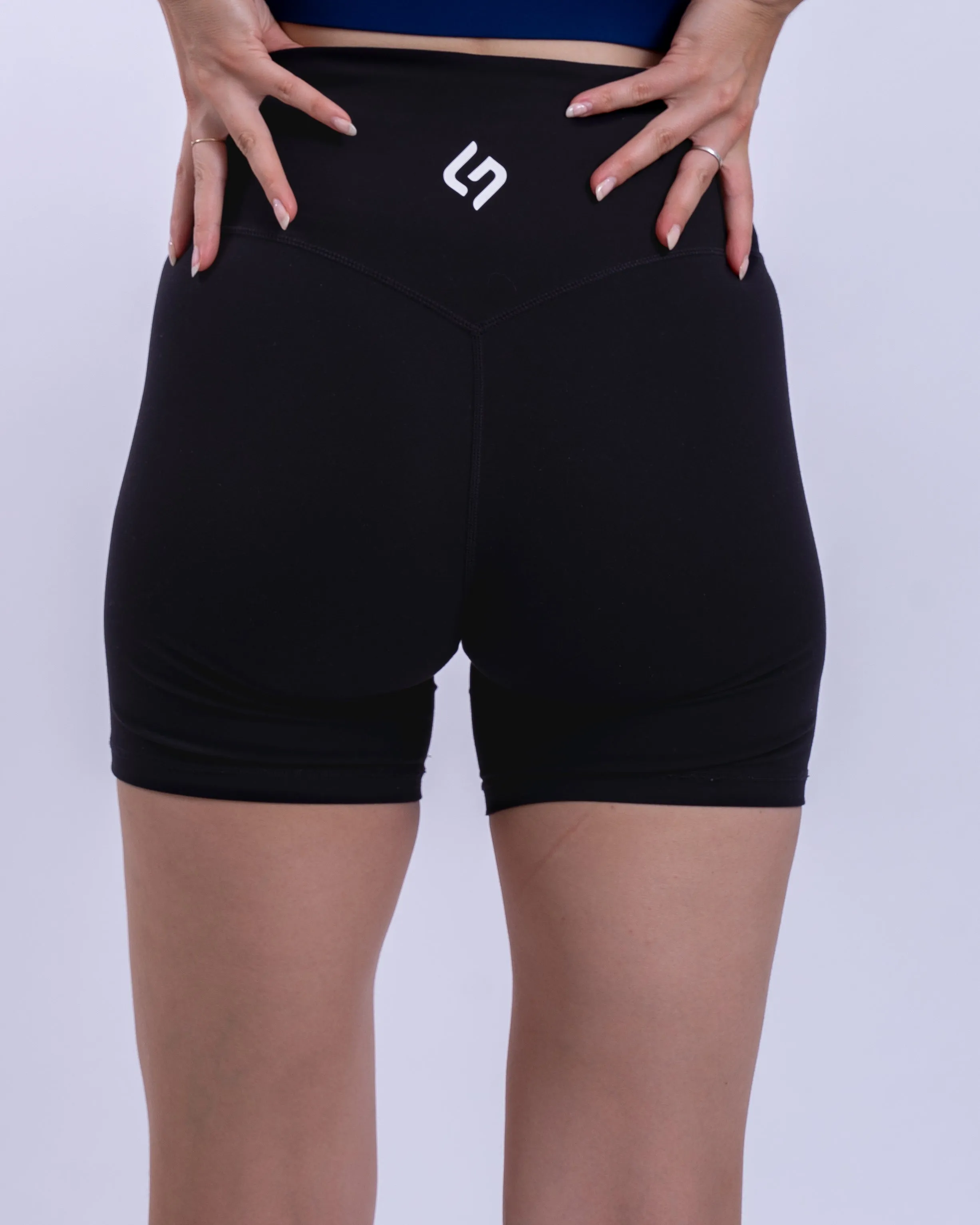 Highwaist Shorts - Black