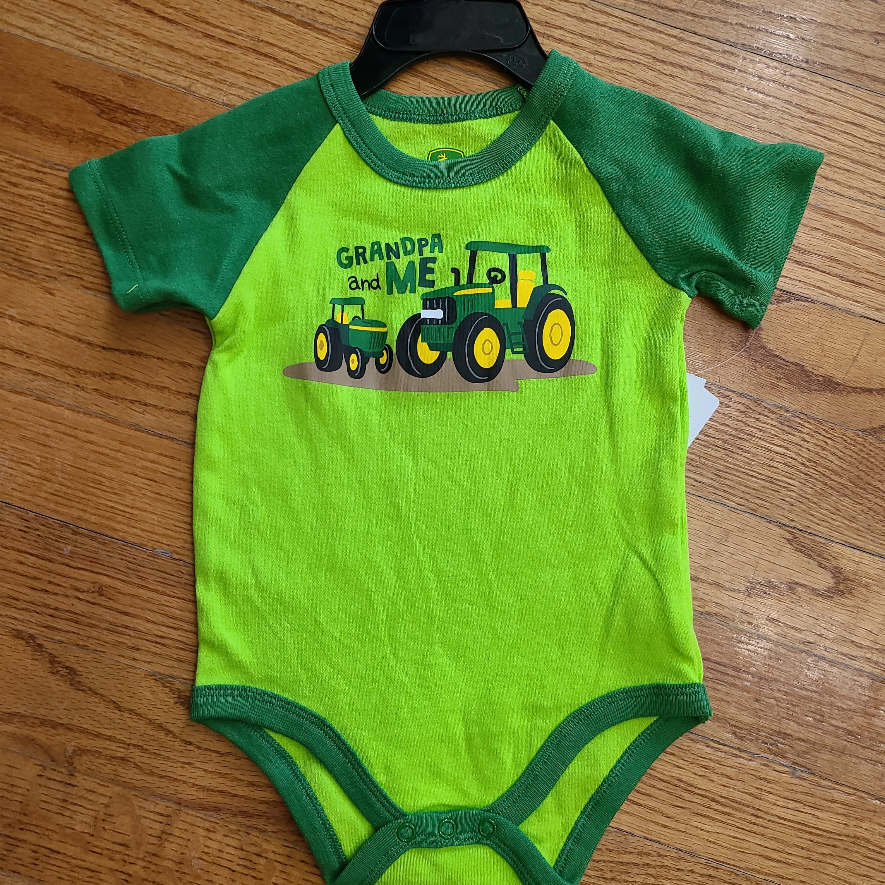 John Deere Grandpa and Me Onesie