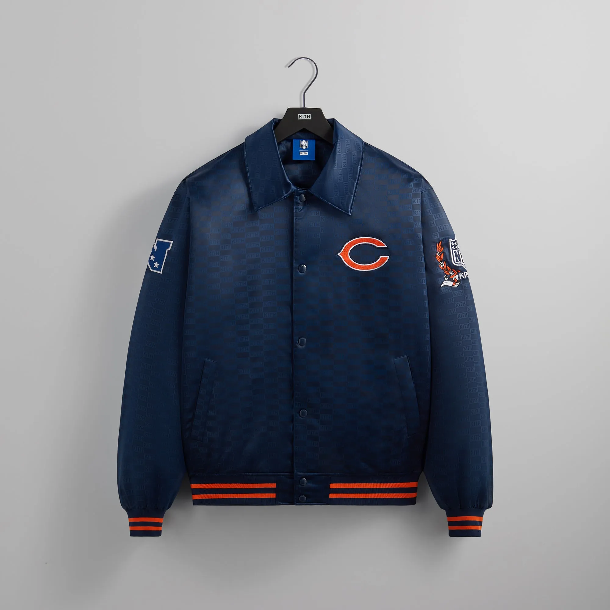 Kith for the NFL: Bears Satin Bomber Jacket - Meter