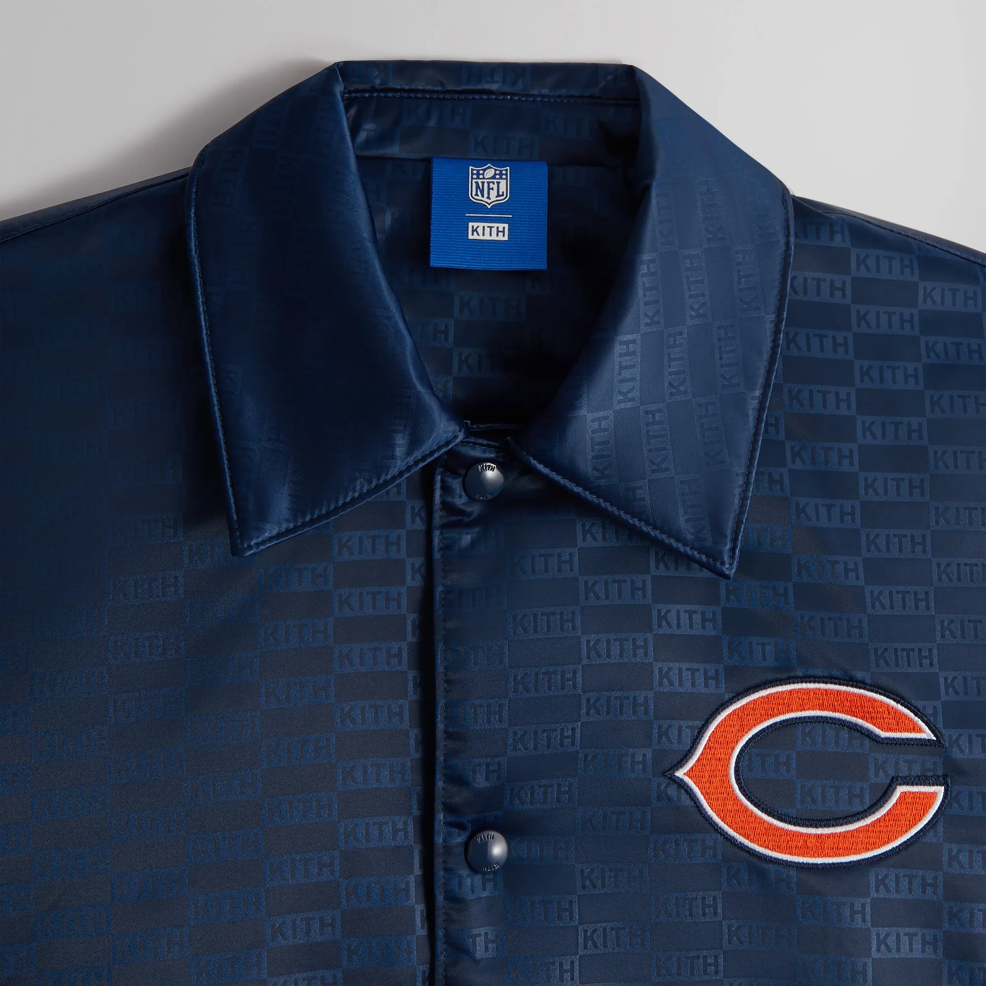 Kith for the NFL: Bears Satin Bomber Jacket - Meter