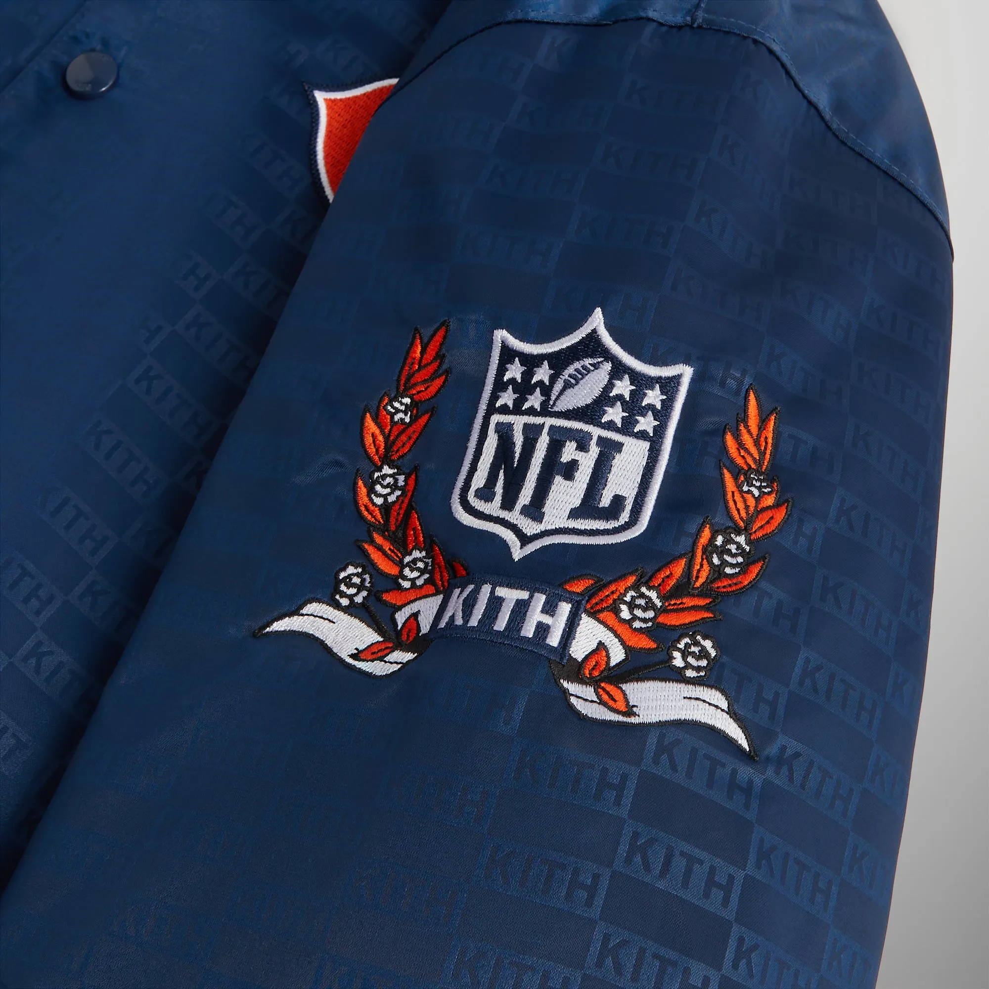 Kith for the NFL: Bears Satin Bomber Jacket - Meter