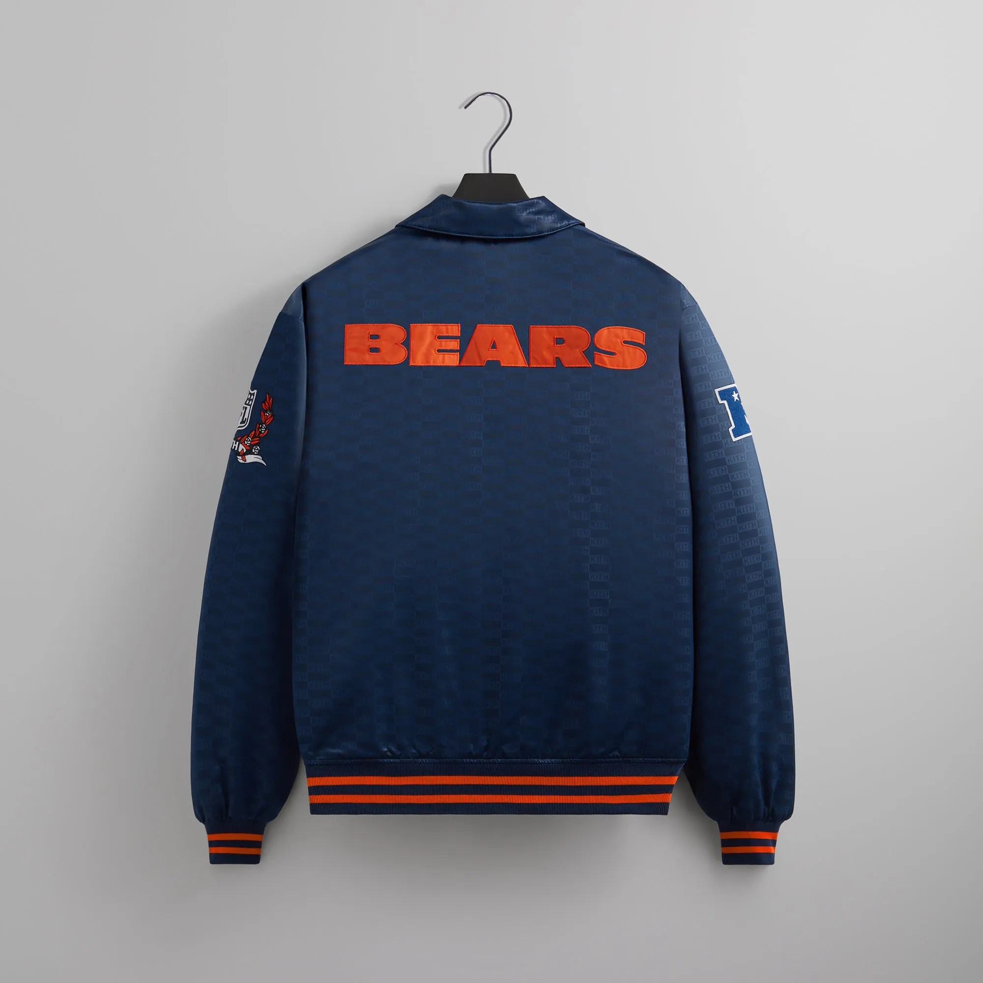 Kith for the NFL: Bears Satin Bomber Jacket - Meter