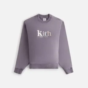 Kith Women Asher New York Crewneck - Monsoon