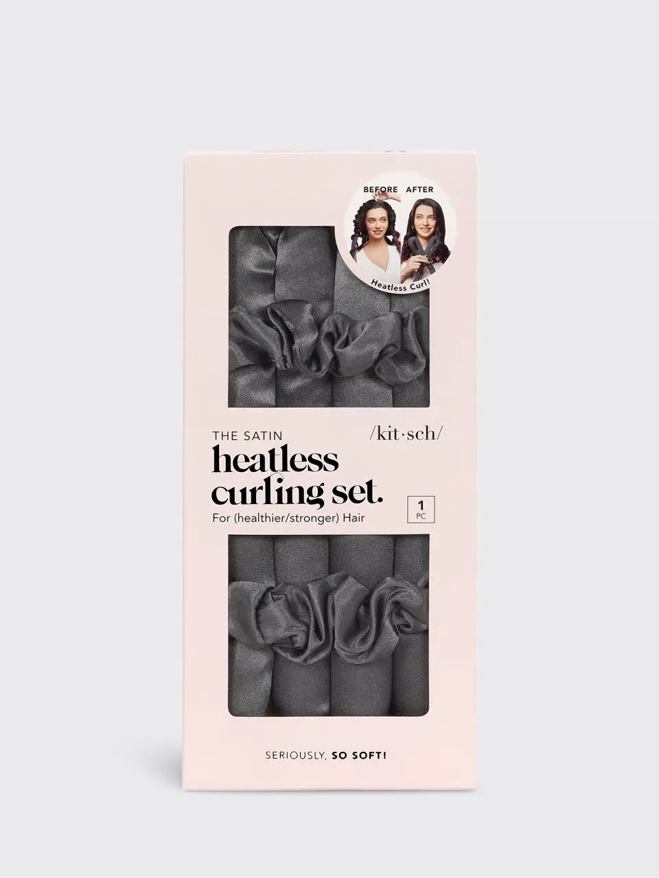 KITSCH Satin Heatless Curling Set