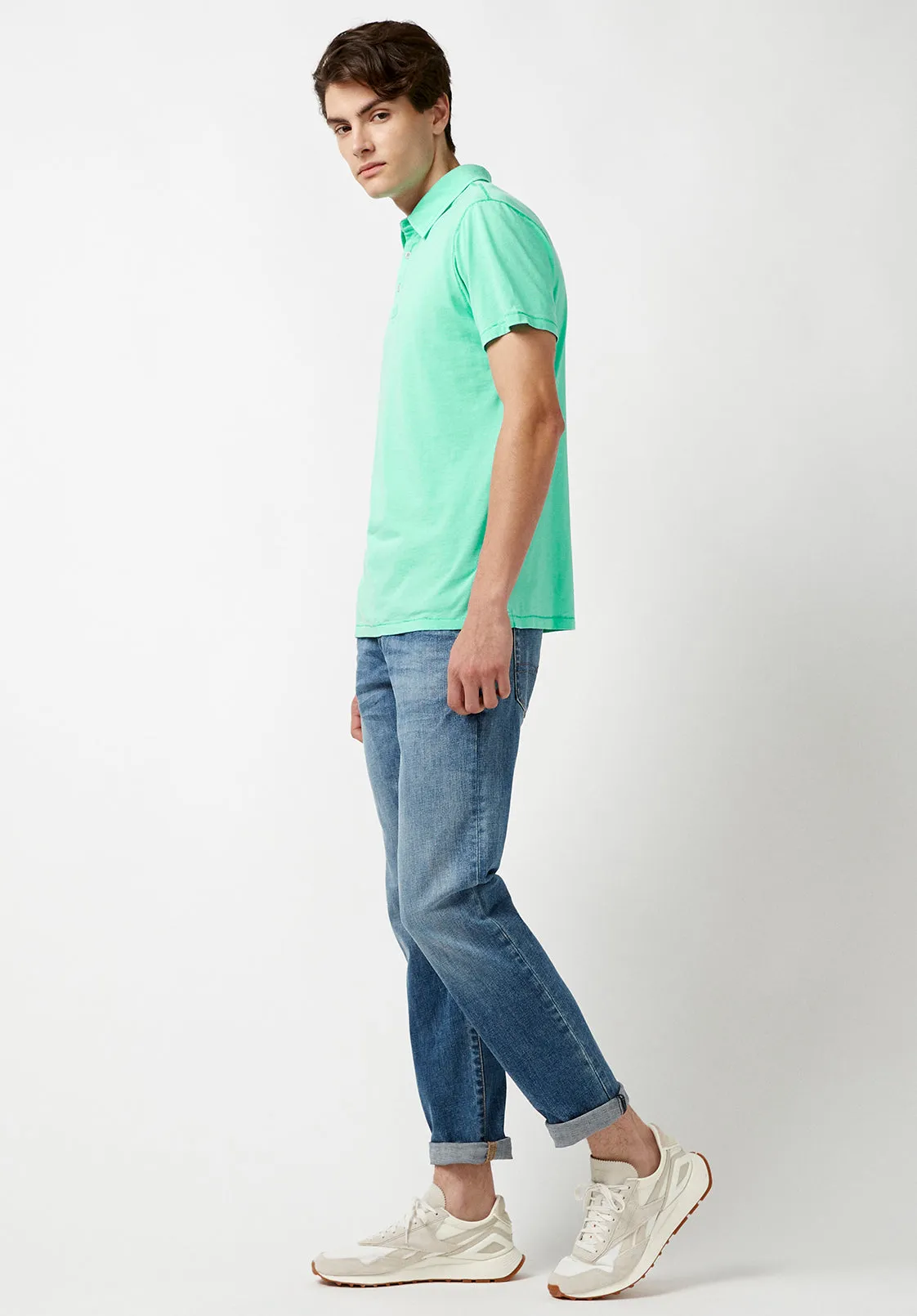 Kumok Burnout Polo Shirt - BM23928